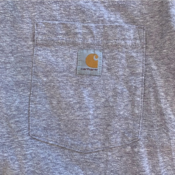 Lot of 2 Carhartt Original Fit Pocket Logo T Shirts Casual Gorpcore Size Medium - Picture 6 of 13